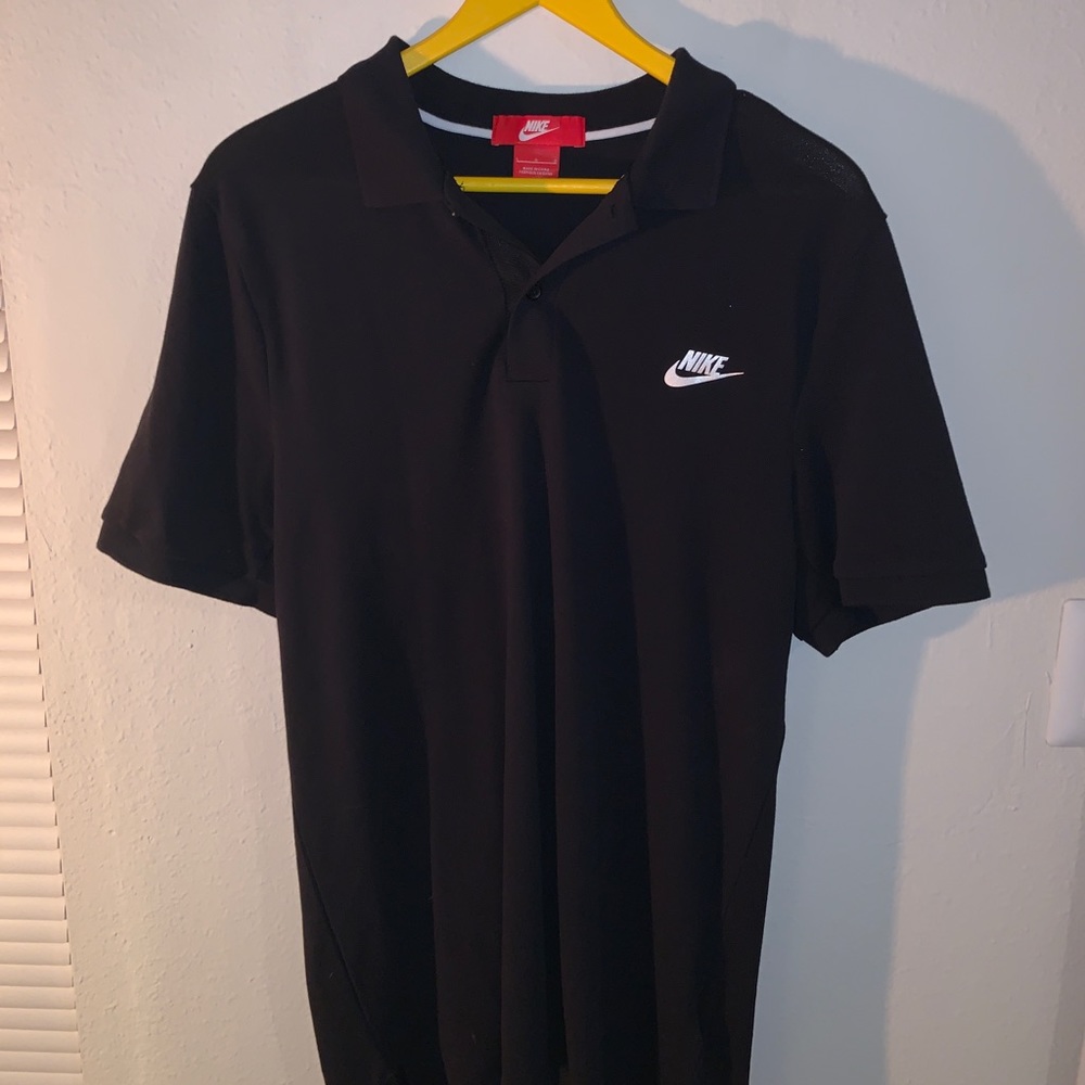 Black Nike Polo